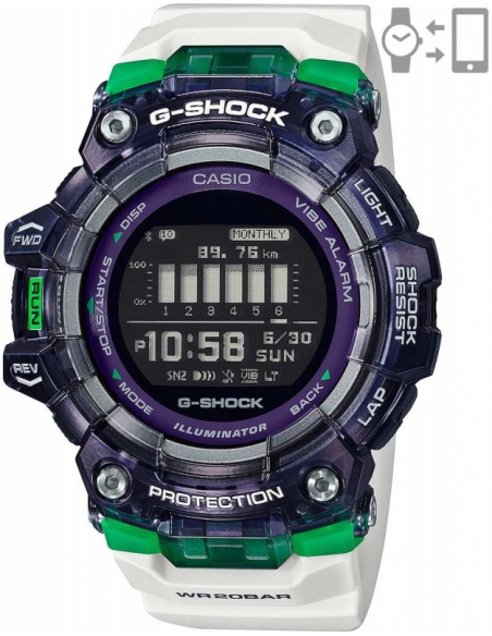 Zegarek męski Casio G-Squad Smart Watch GBD-100SM-1A7ER